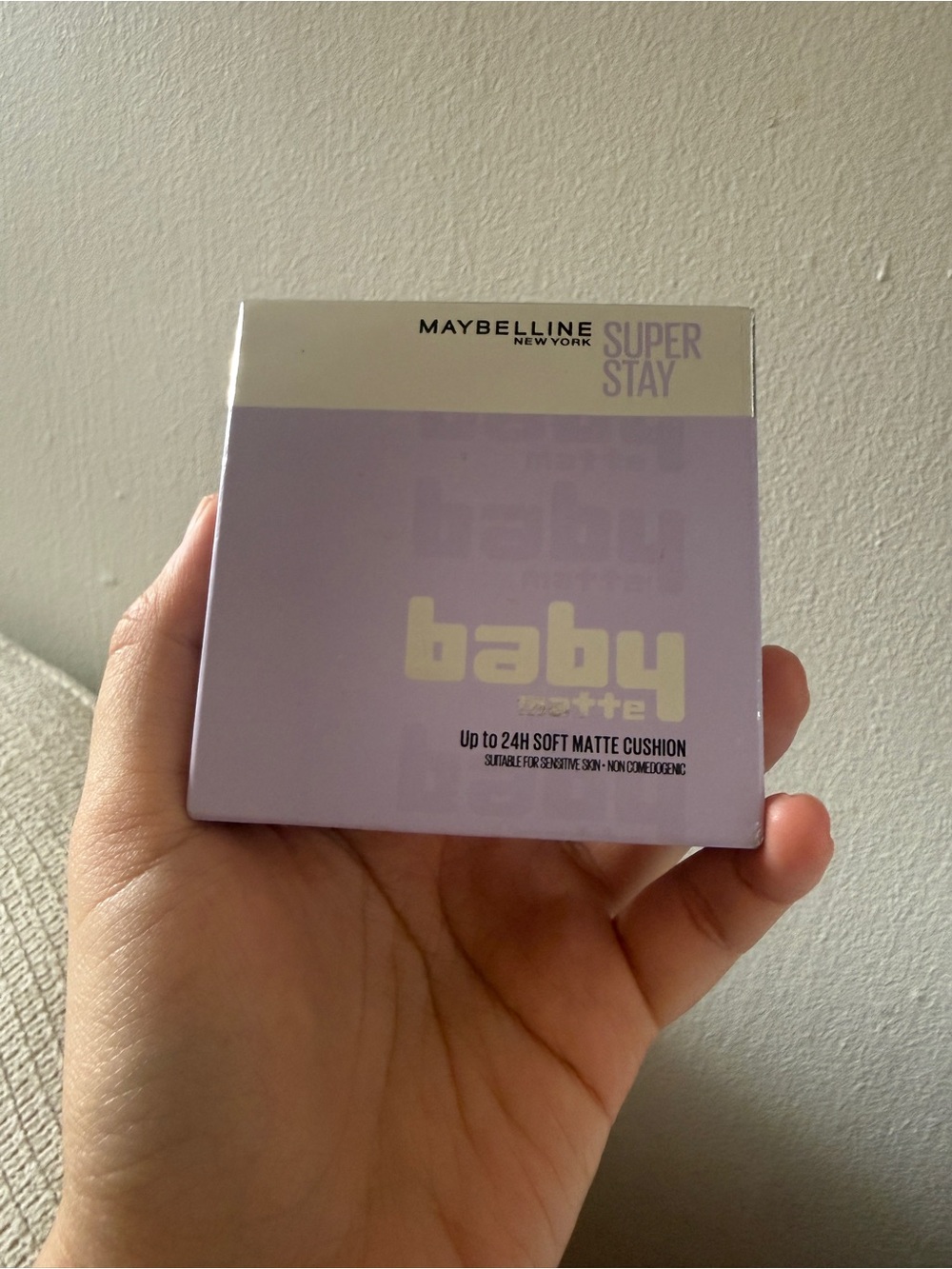 Maybelline Super Stay Baby Matte Cushion - Lavender Box